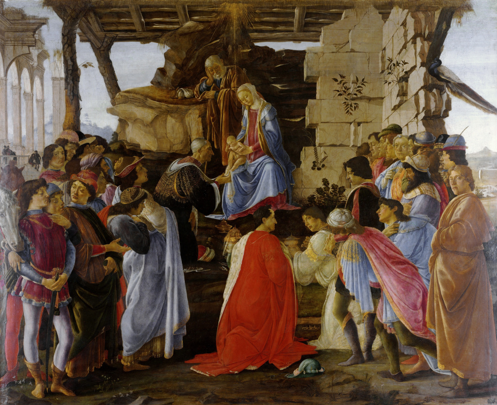 Sandro Botticelli. Anbetung der Könige
