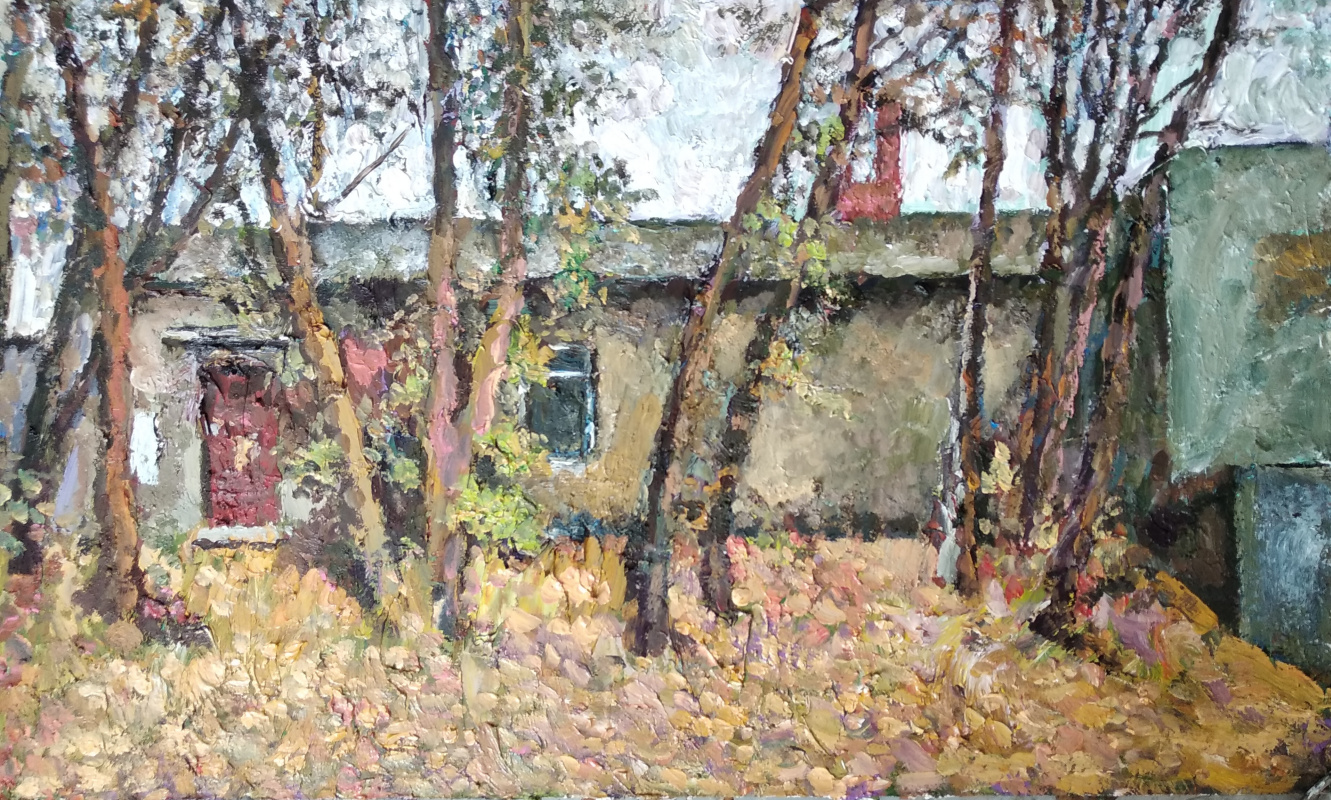 Painter Anna Yaguzhinskaya -Artist. Unknown House