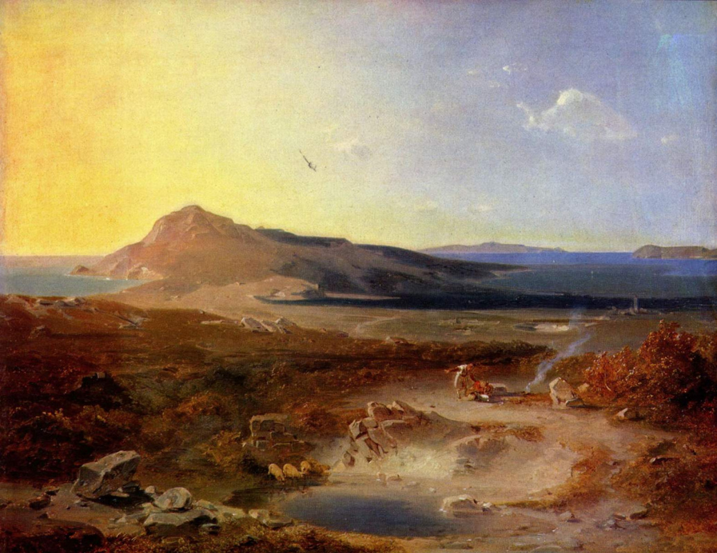 Carl Anton Josef Rotman. The Island Of Delos