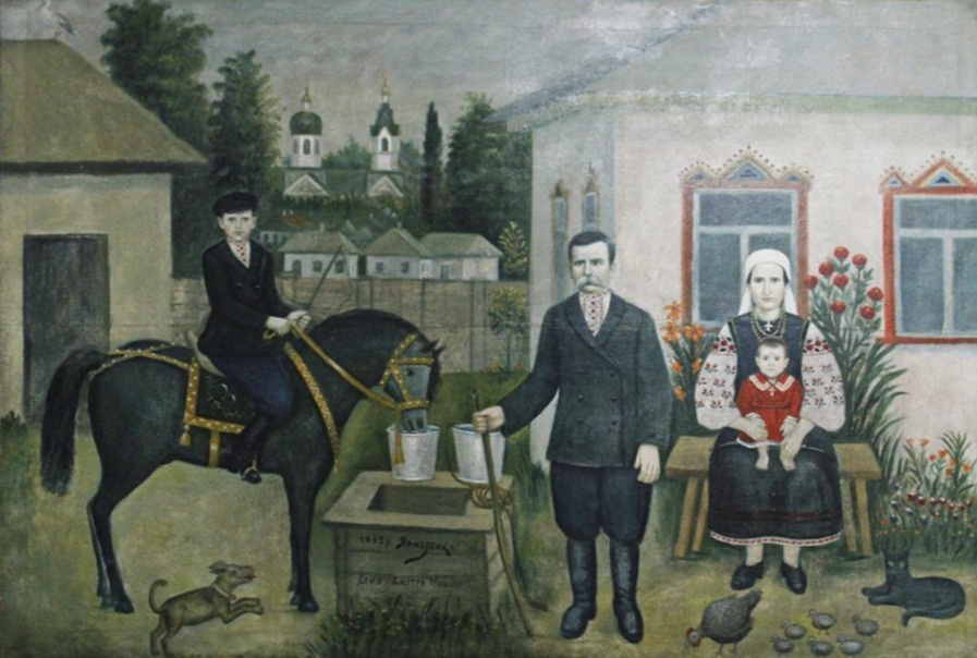 Panas Yarmolenko. Dmitry Mikula's family