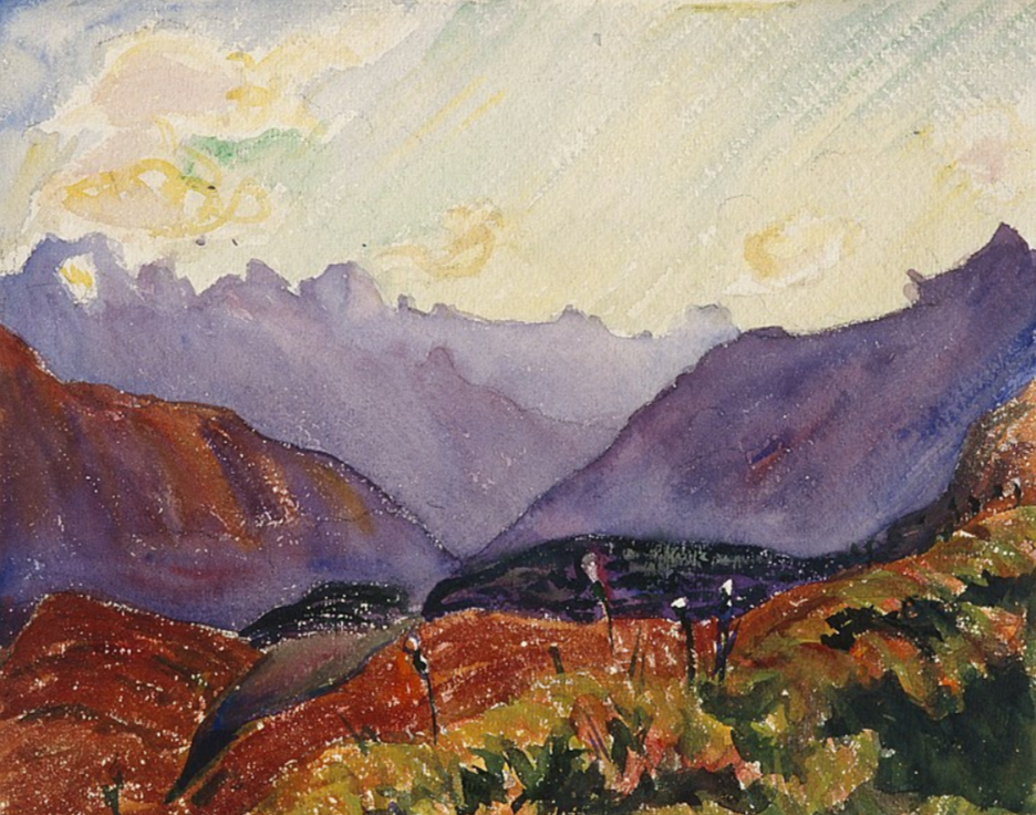 Giovanni Giacometti. Mountain Bergell