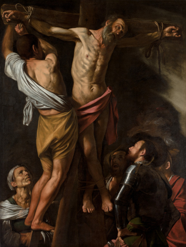 Микеланджело Меризи де Караваджо. Распятие Святого Андрея