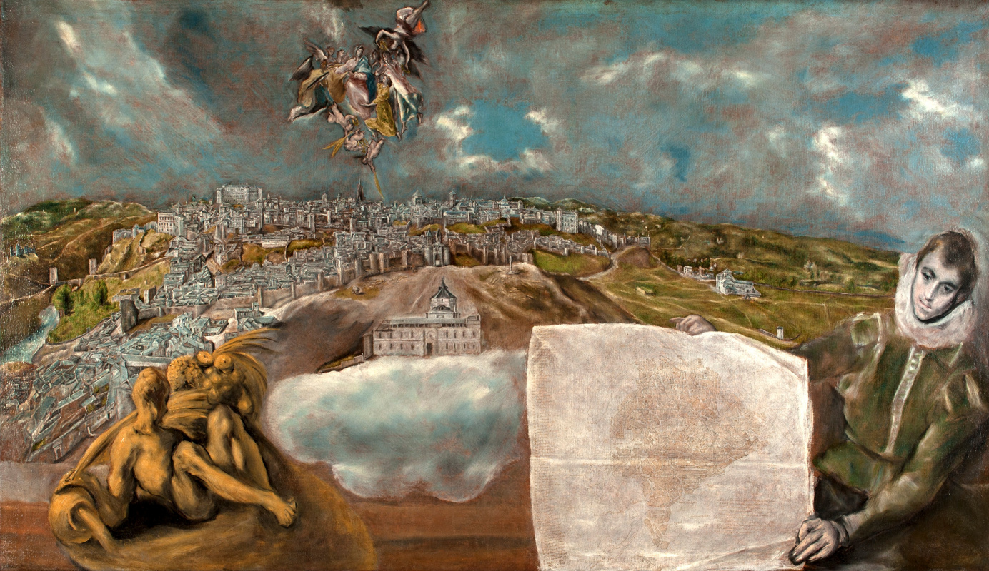 Эль Греко (Доменико Теотокопули). Вид и план Толедо