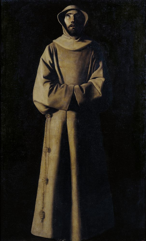 Francisco de Zurbaran. St. Francis Of Assisi