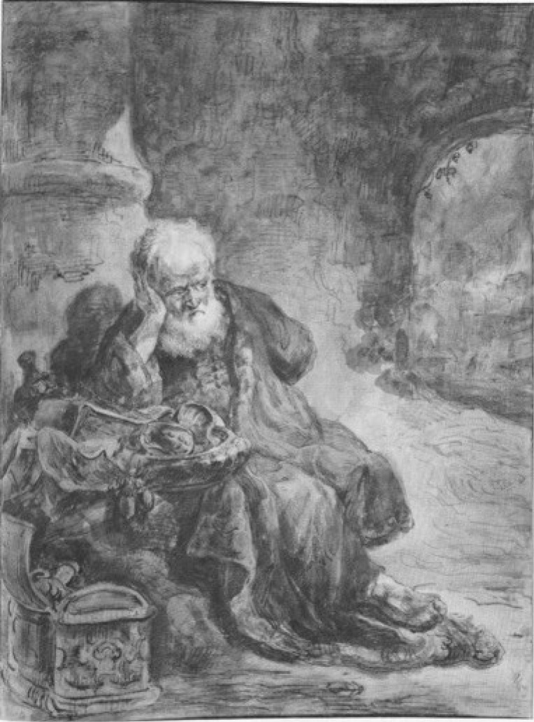 Prophet Jeremiah Rembrandt