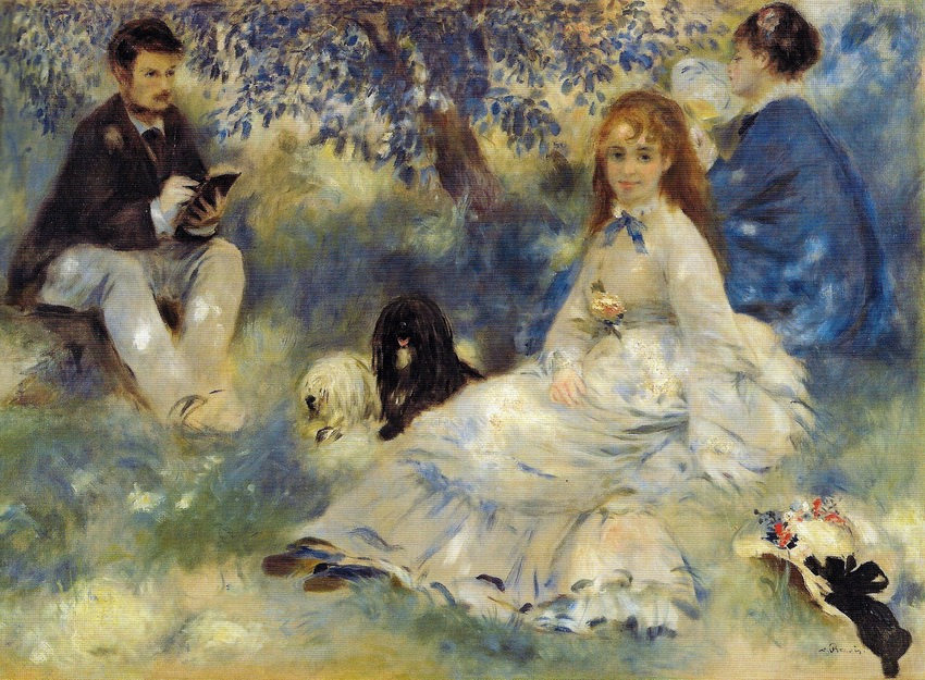 Pierre-Auguste Renoir. The Family HENRIOT