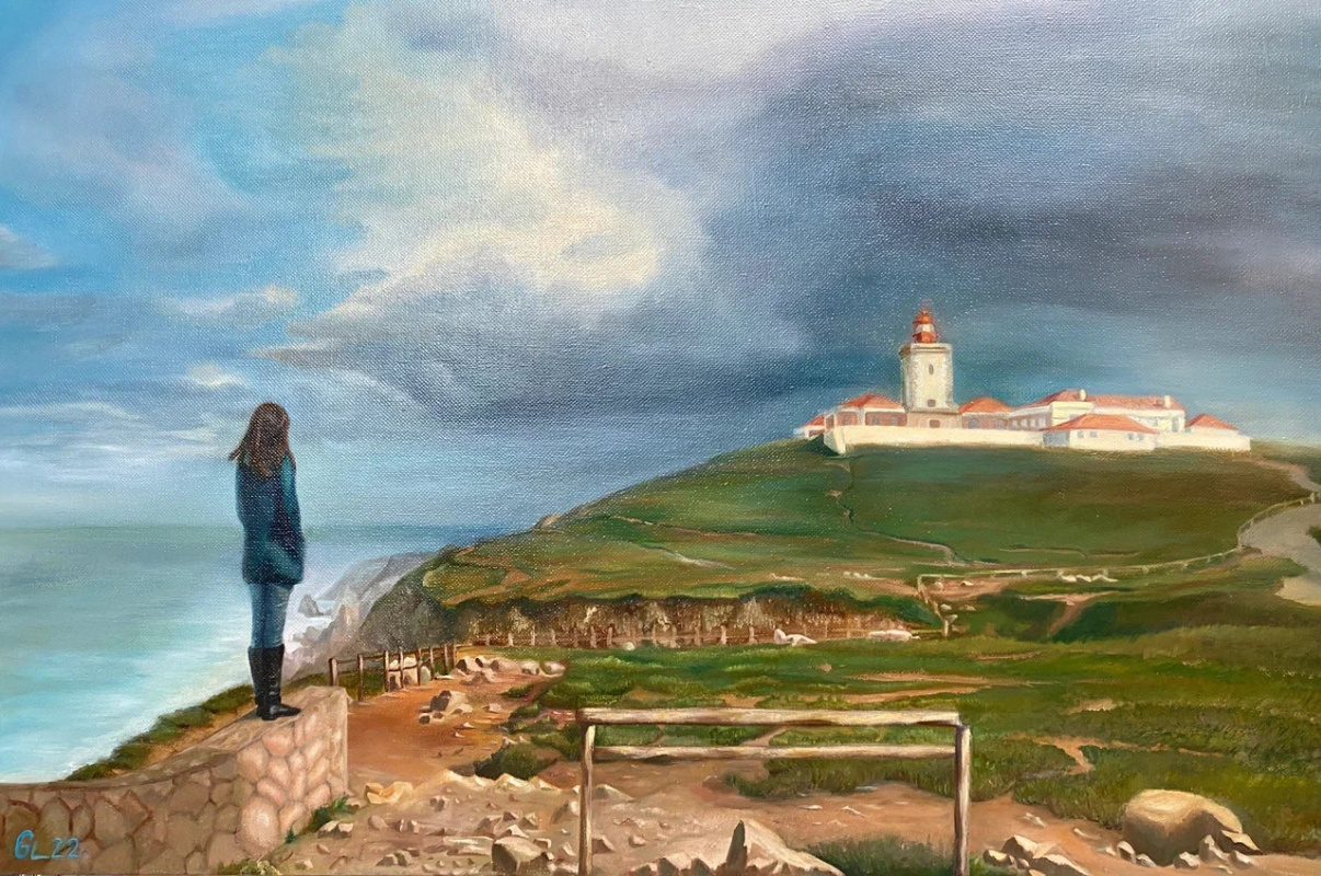 Galina Levchenko. The lighthouse at Cape Roque