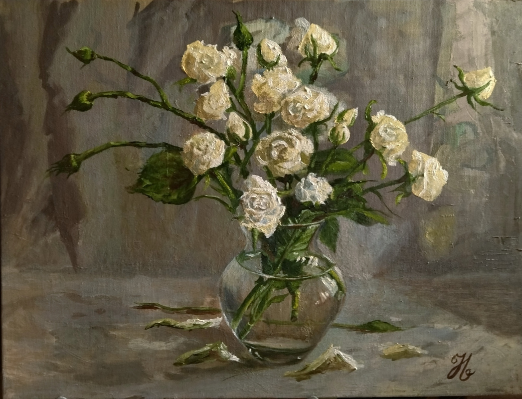 Ilya Aleksandrovich Ivanov. Etude "Roses"