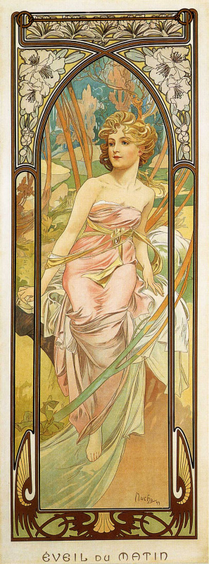 Photo models of Alphonse Mucha – in the photos and paintings ...