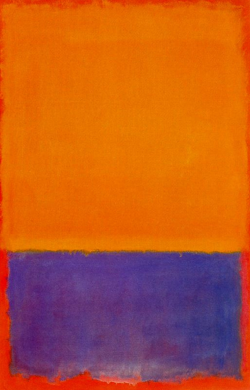 Rothko Mark. Untitled (Yellow and blue)