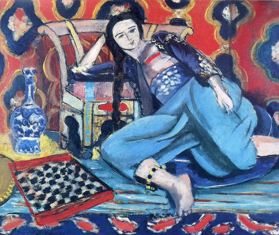 Henri Matisse. Odalisque with a Turkish armchair