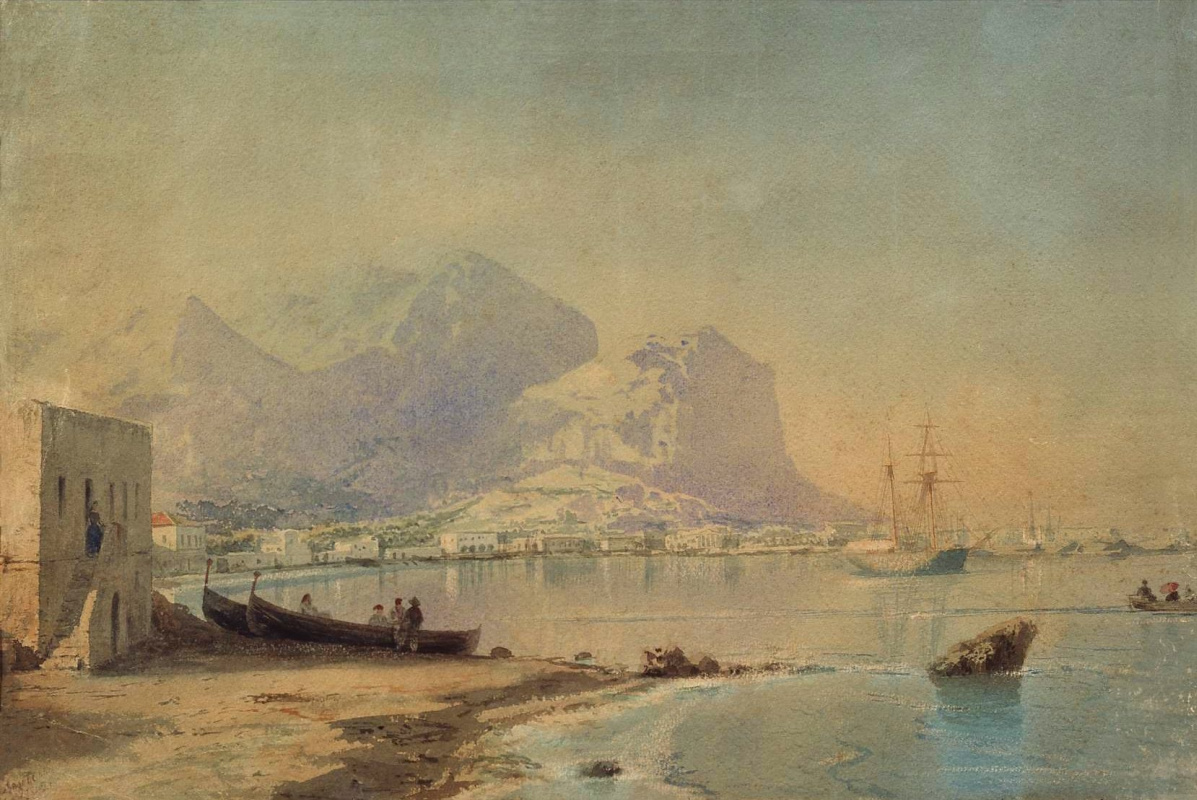 Ivan Aivazovsky. In the Harbor