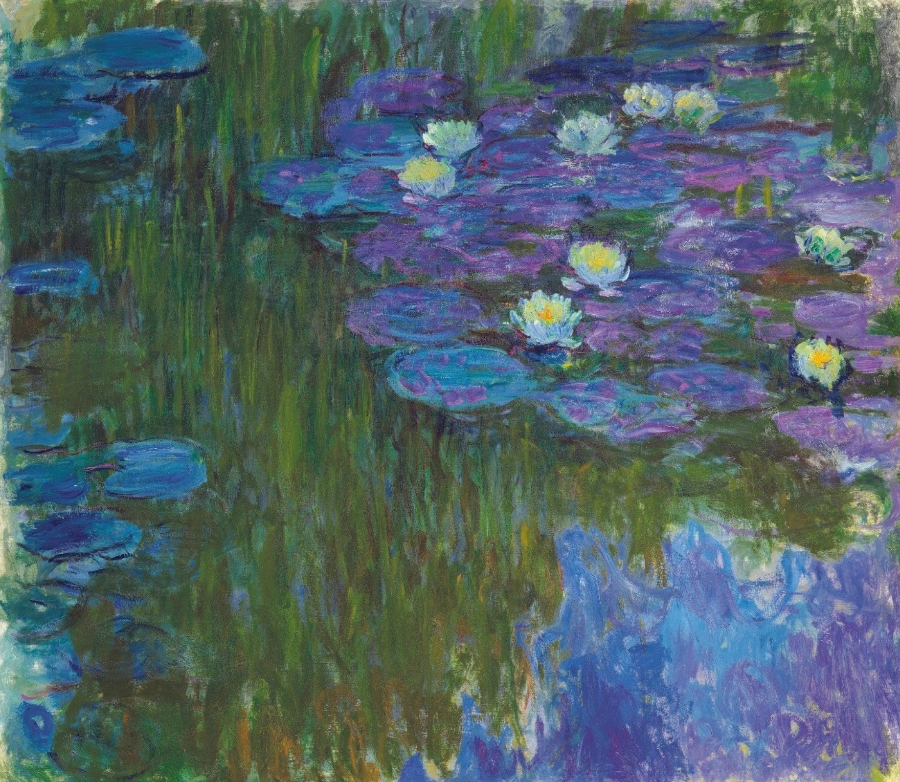 Картина по номерам Идейка Водяные лилии © Клод Моне, 40x50 см (КНО2858)