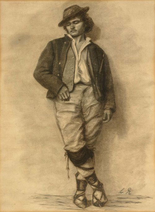 Louis Léopold Robert. Standing Italian Peasant