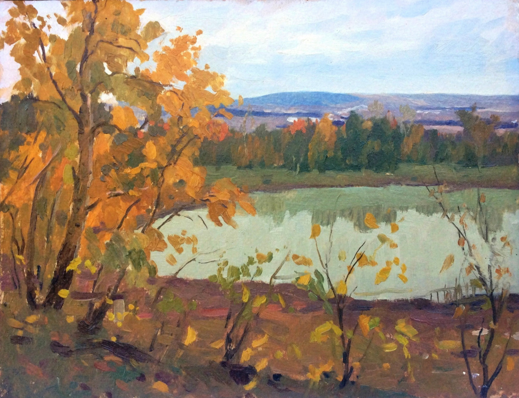 Yuri Dmitrievich Petrov. Autumn