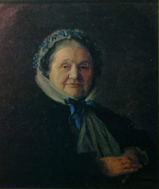 Ivan Nikolayevich Kramskoy. Portrait Of V. N. Voeikov, grandma artist V. D. Polenov