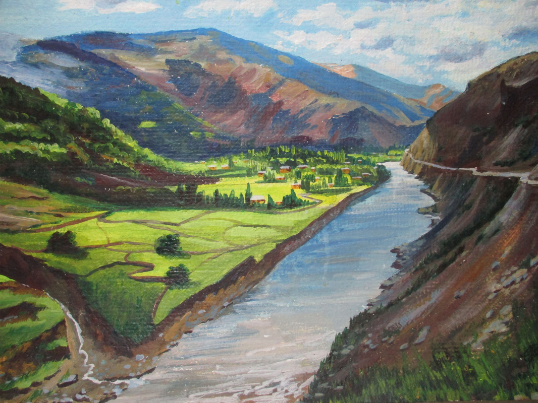 Арагви река картины