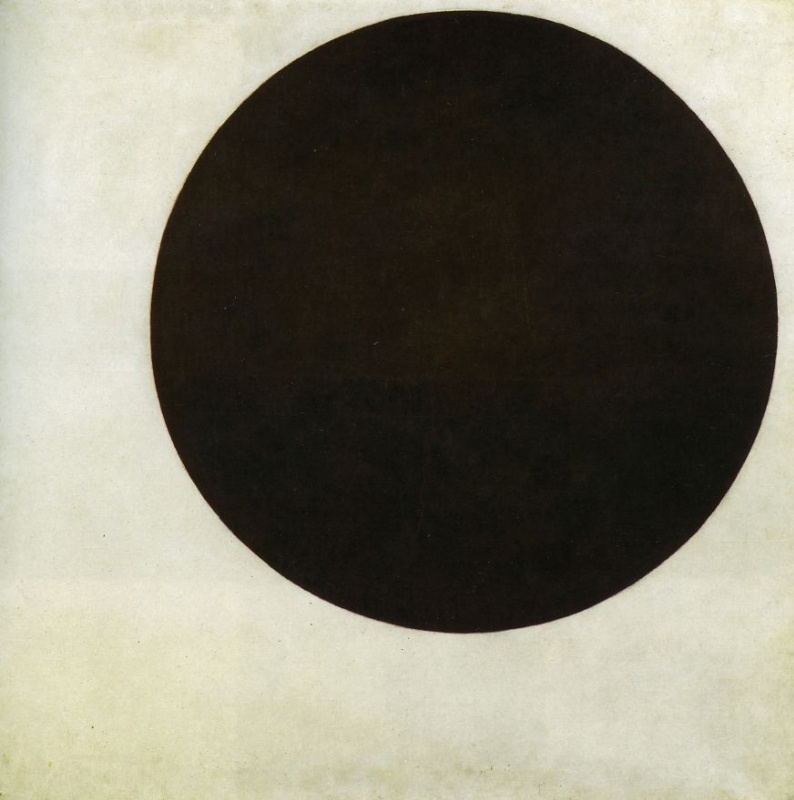 Kazimir Malevich. The black circle