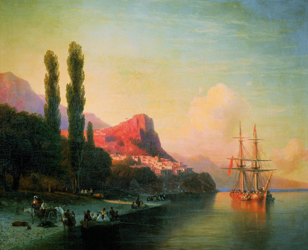Ivan Aivazovsky. The view of the Golden horn