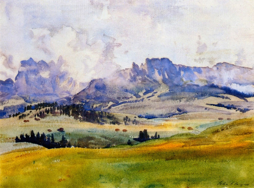 John Singer Sargent. The Dolomites