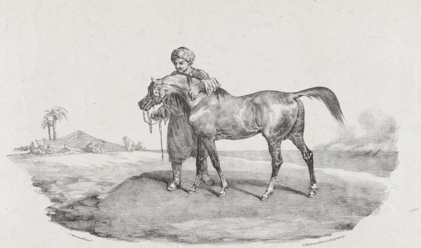 Théodore Géricault. Arab horse