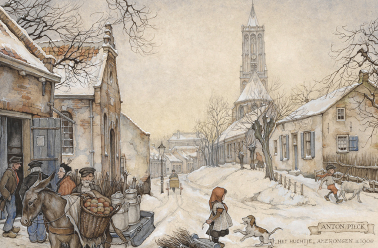 Голландский художник anton Pieck