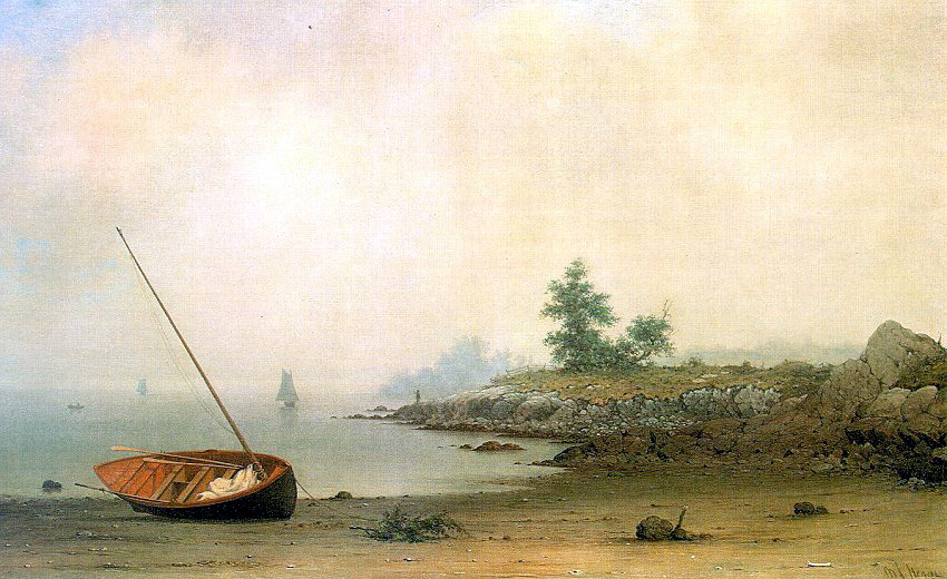 Martin Johnson Jefe Boat on the shore, 1863, 94×58 cm: Descripción de ...