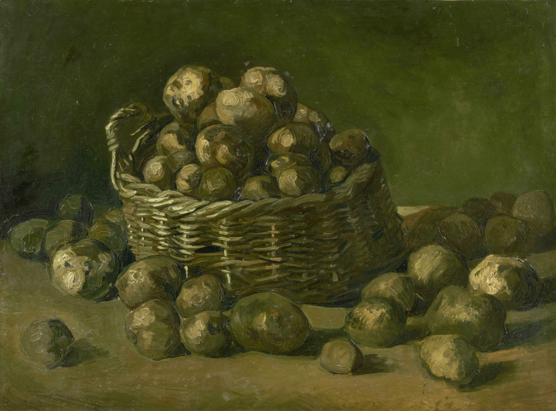 Vincent van Gogh. Basket of potatoes
