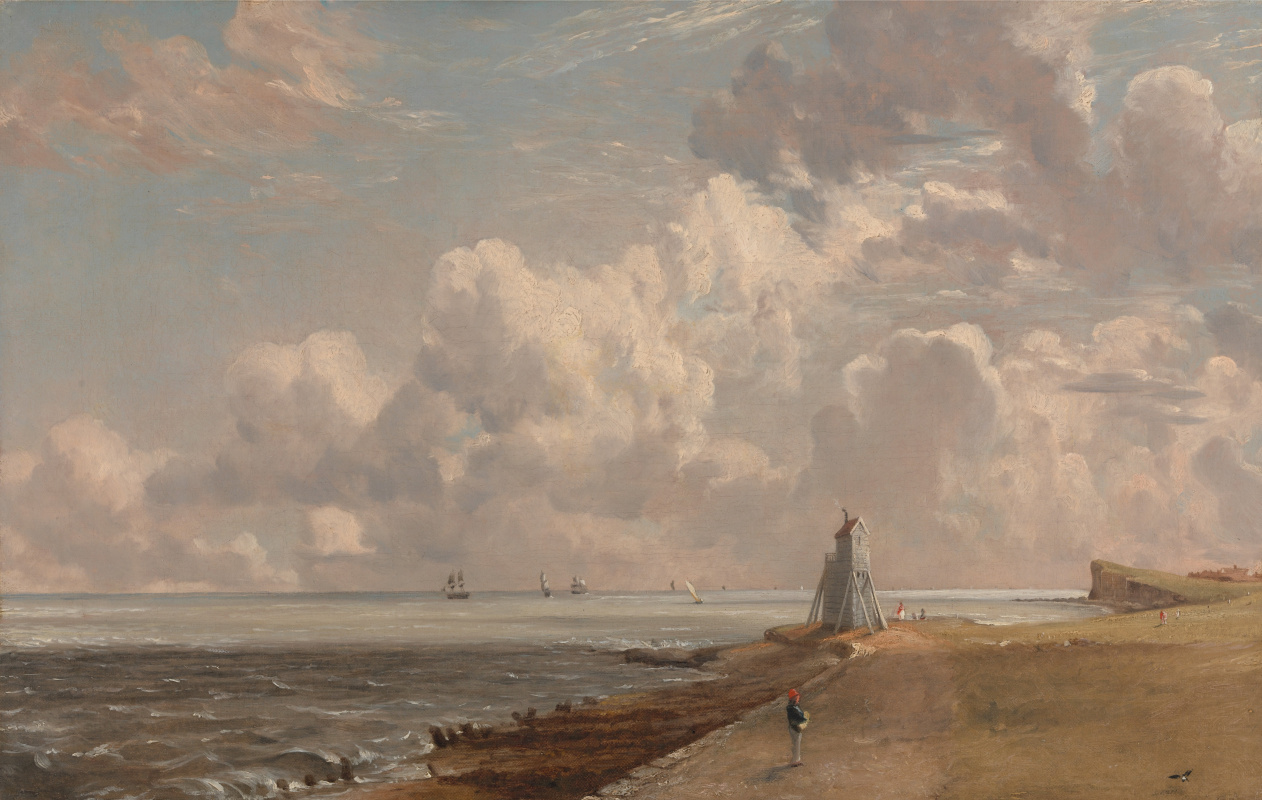 John Constable. Harwich: small lighthouse