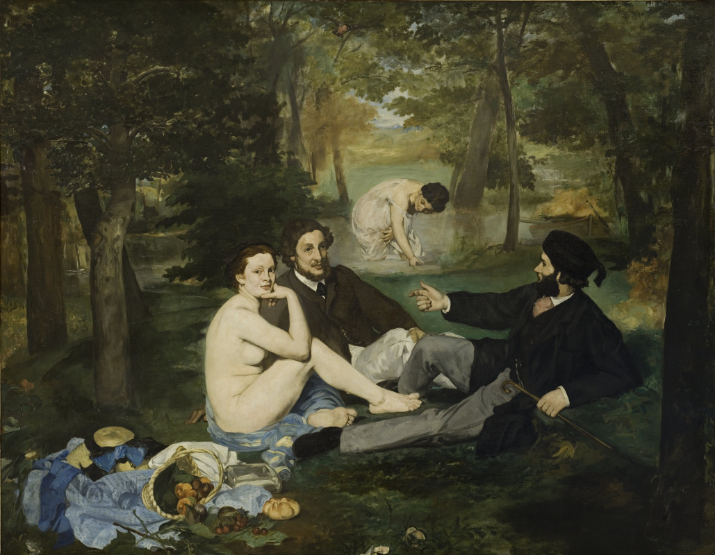 Edouard Manet. Breakfast on the grass