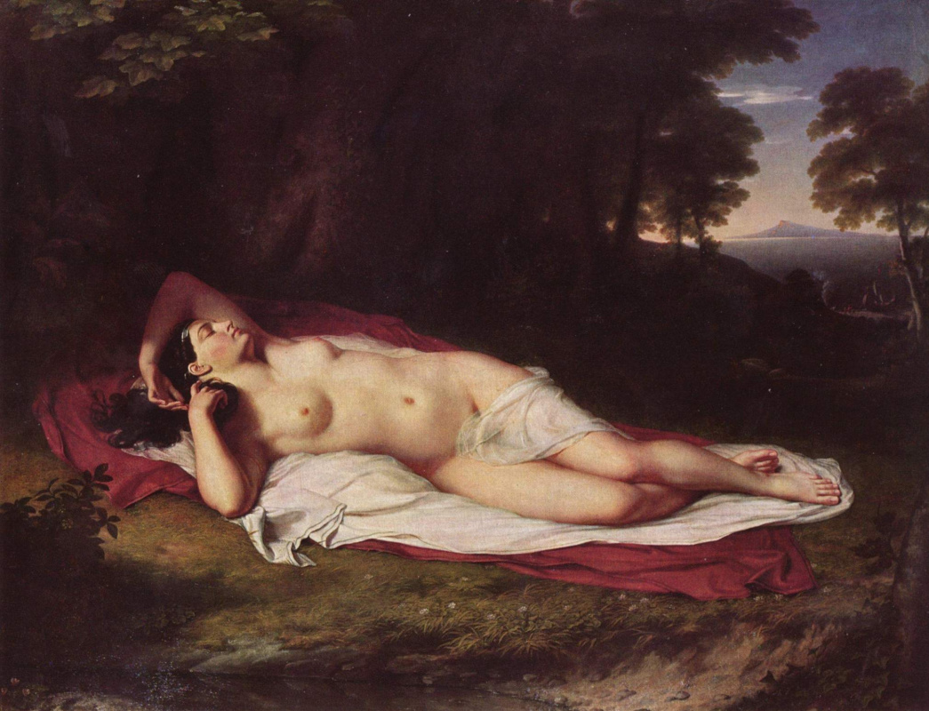 John Wenderlain. The sleeping Ariadne on Naxos