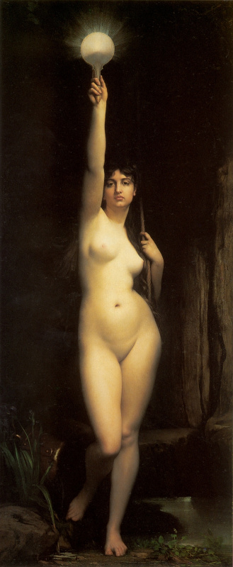 Жюль Жозеф Лефевр. Аллегория Истины. 1870