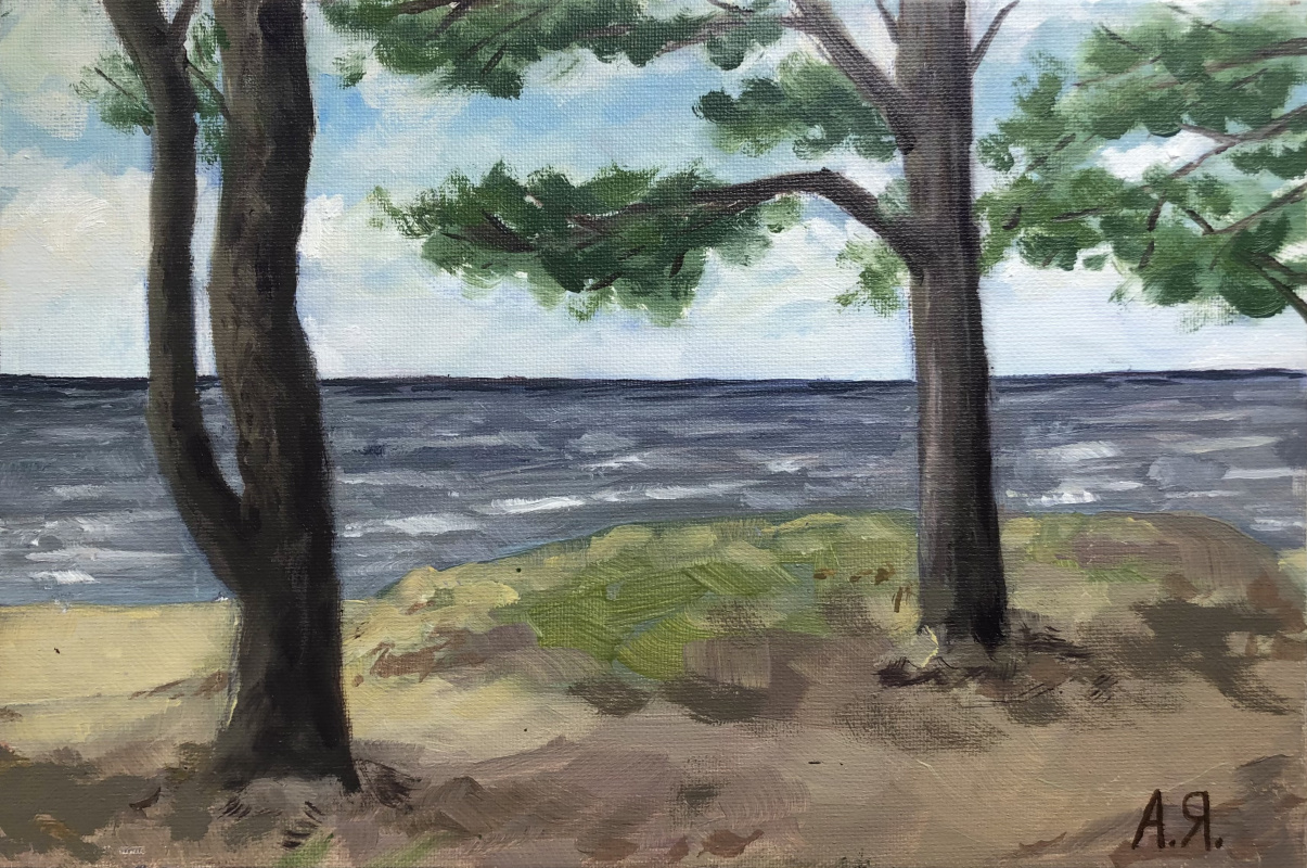 Yaroslav Nikitich Antonov. "On the Gulf of Finland."
