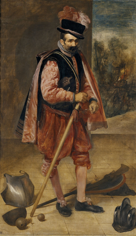 Diego Velazquez. Jester, nicknamed "don Juan Austrian"