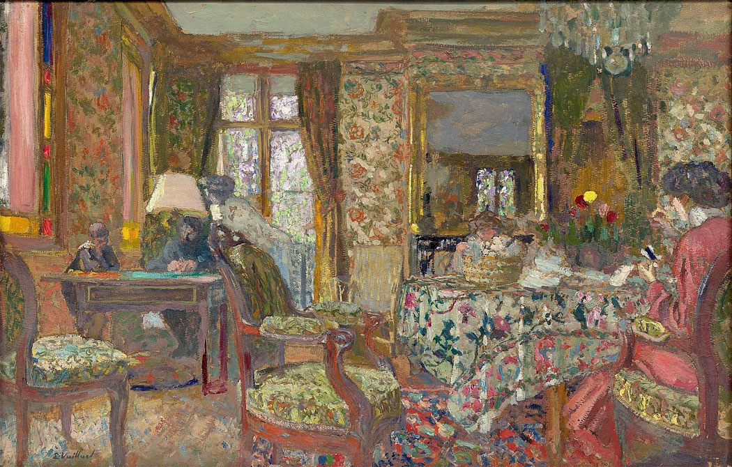 Interior, 1904, 77×50 cm by Jean Edouard Vuillard: History, Analysis ...