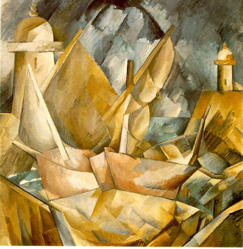 Georges Braque. Harbor in Normandy