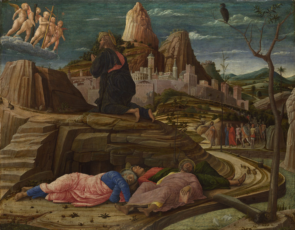 Andrea Mantegna. The Agony in the Garden (Christ on the Mount of Olives)