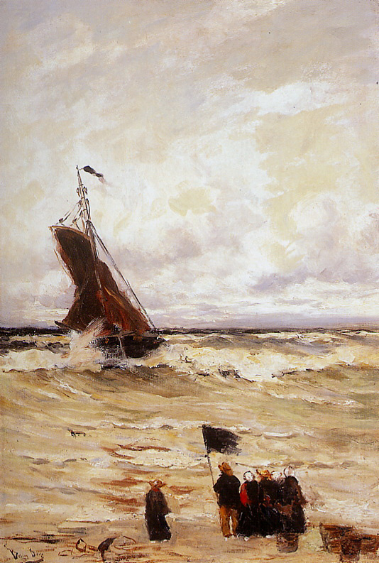 Betsi Akersluit-Berg. The return of the ship