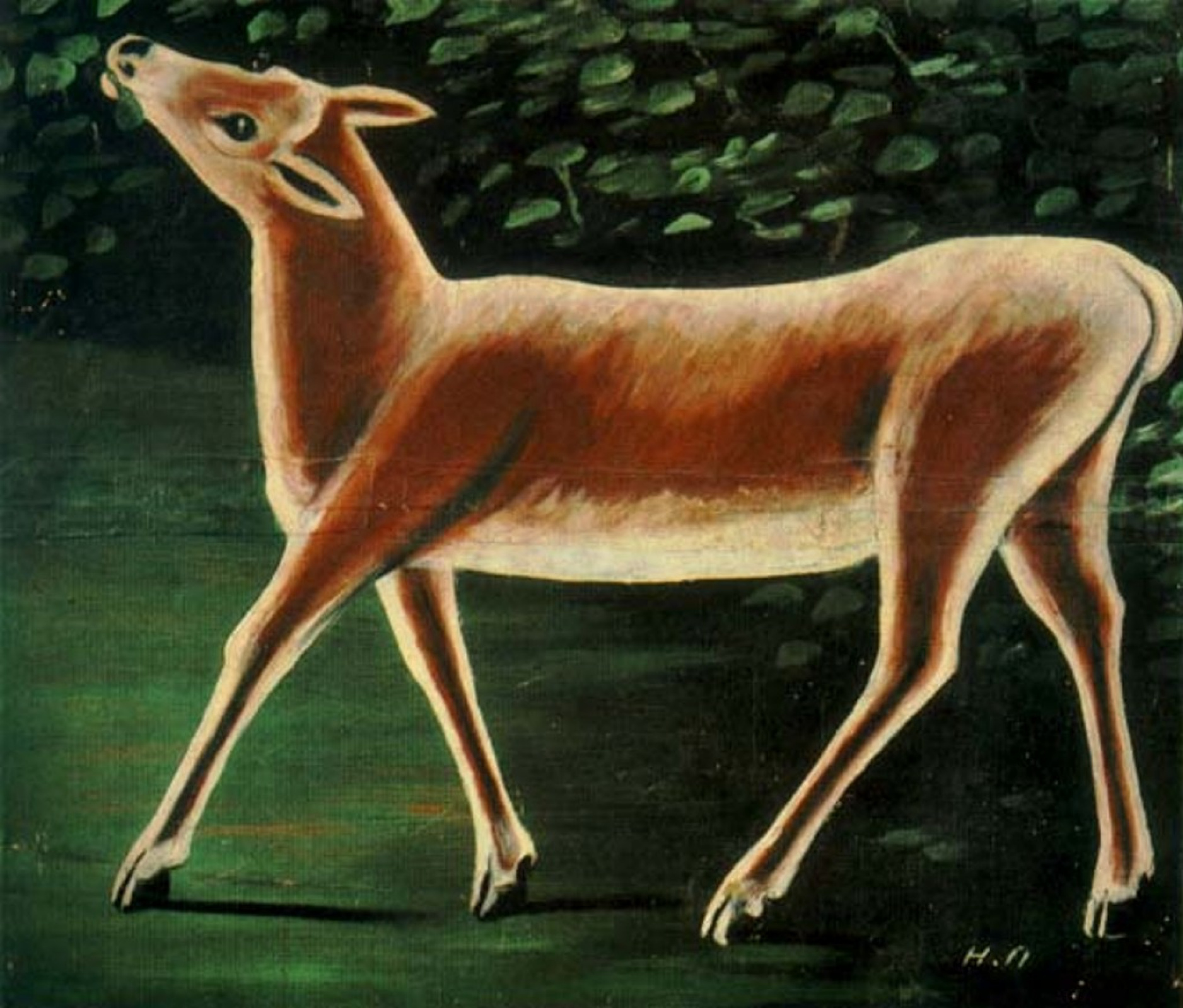 deer painting meaning