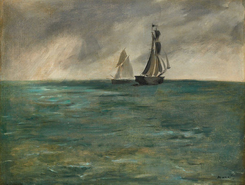 Edouard Manet. Sea in Stormy Weather