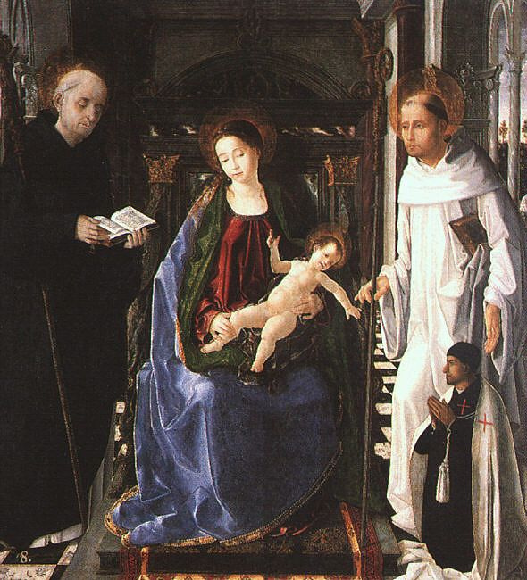 Paolo Leocadi. The mother of God with child