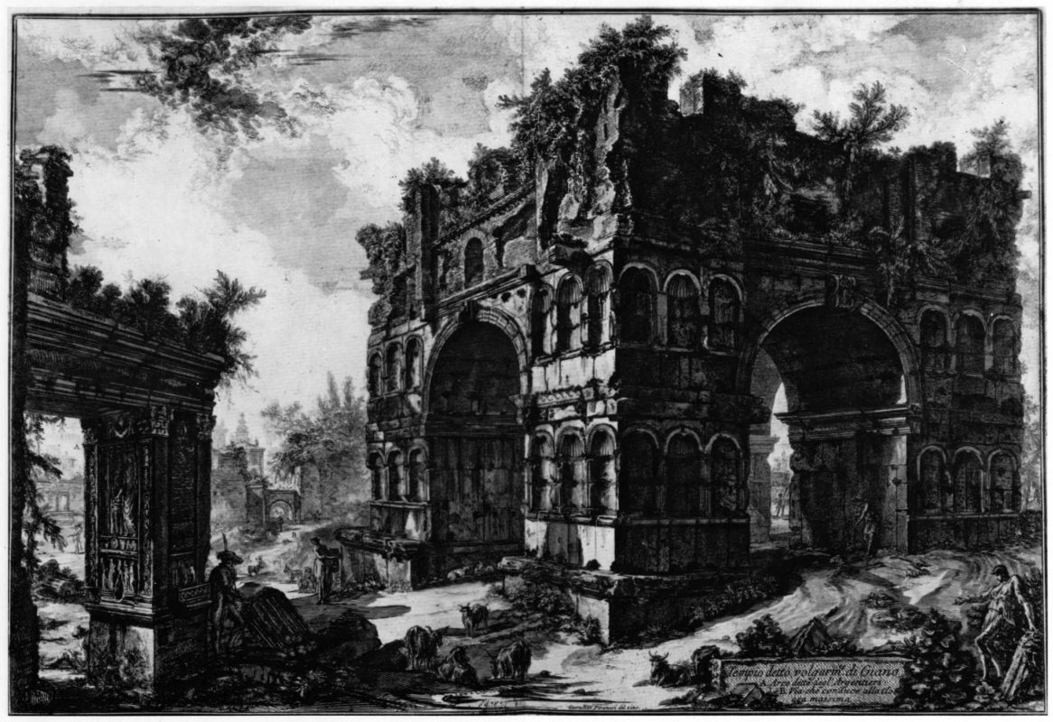 Giovanni Battista Piranesi. Arch Of Janus