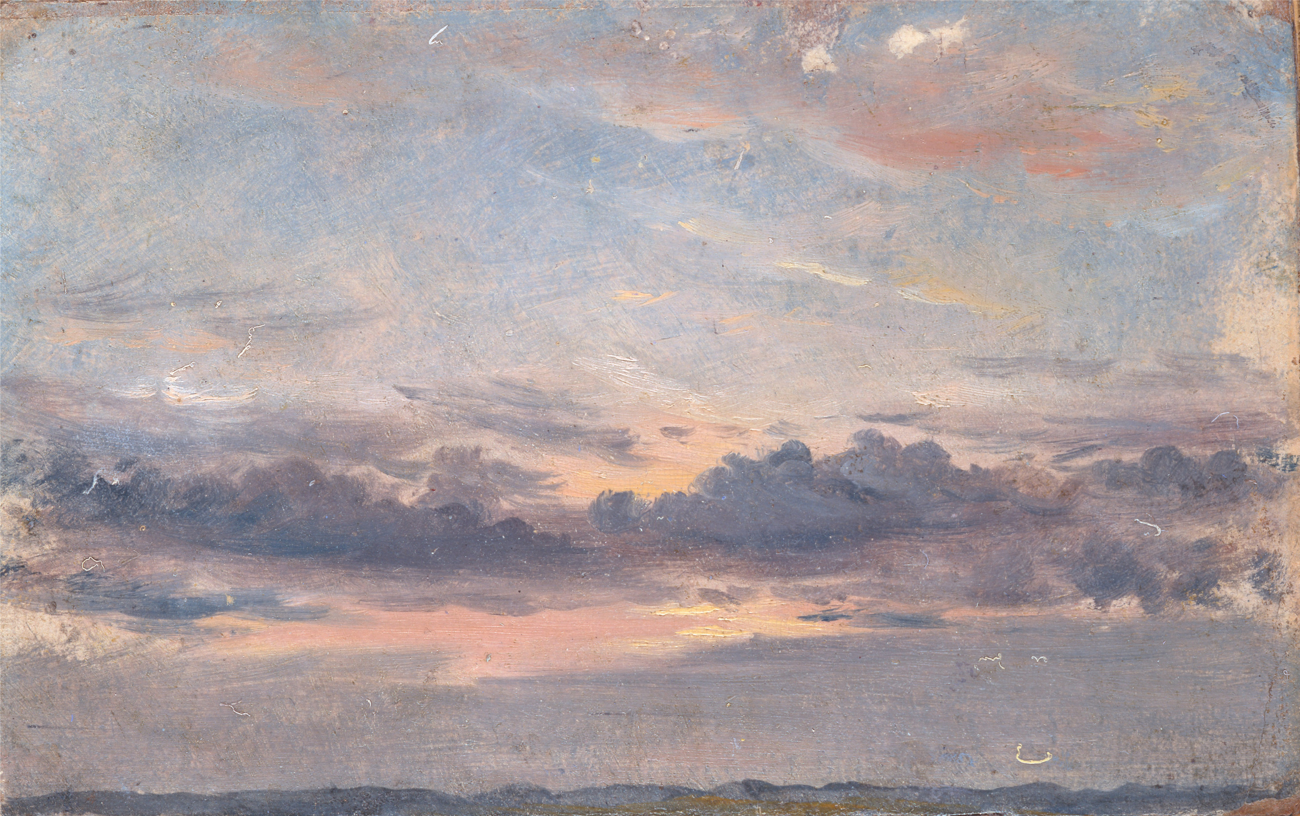 Buy Digital Version Cloudy Sky Sunset Sketch By John Constable Arthive