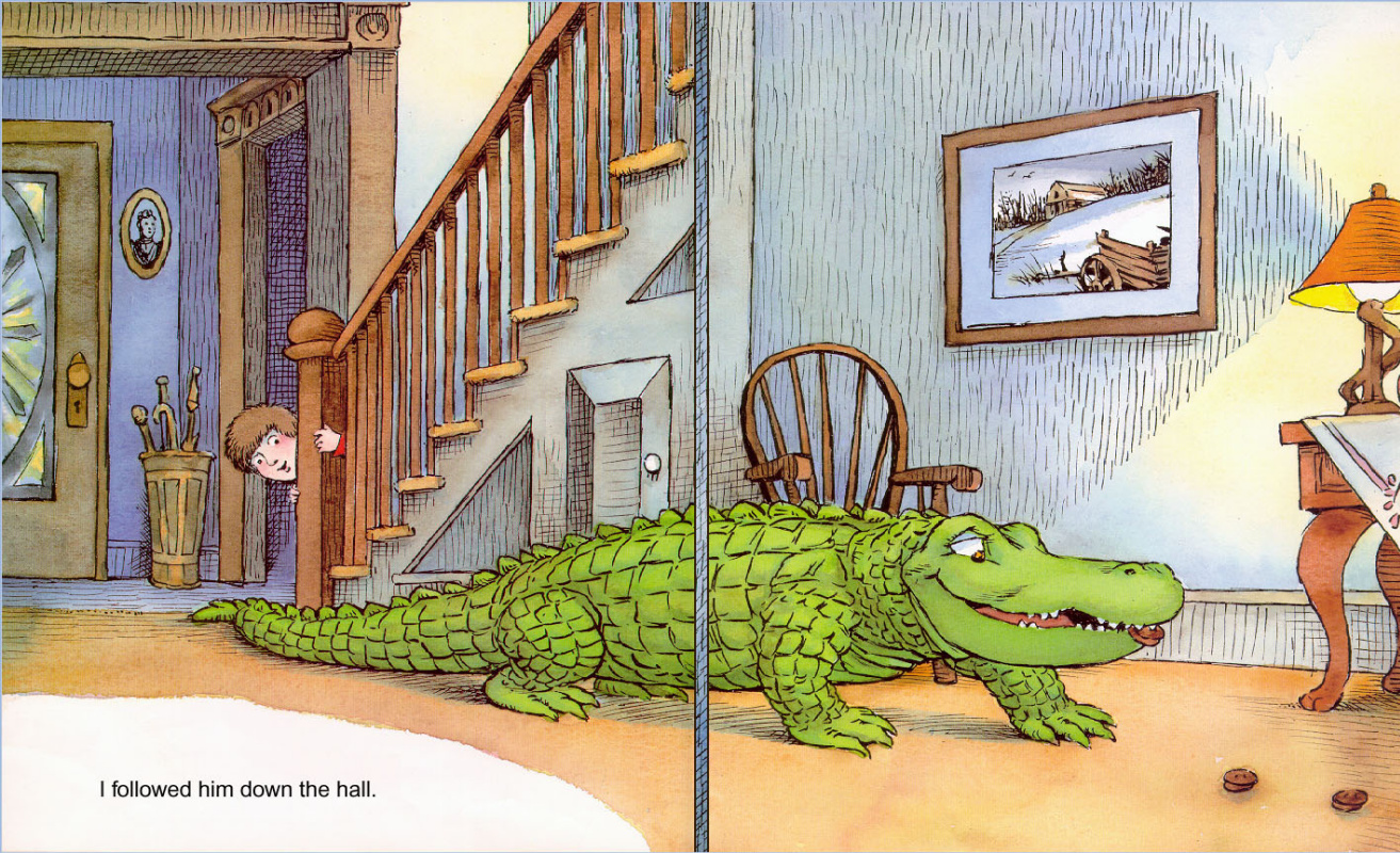 Крокодил под кроватью книга