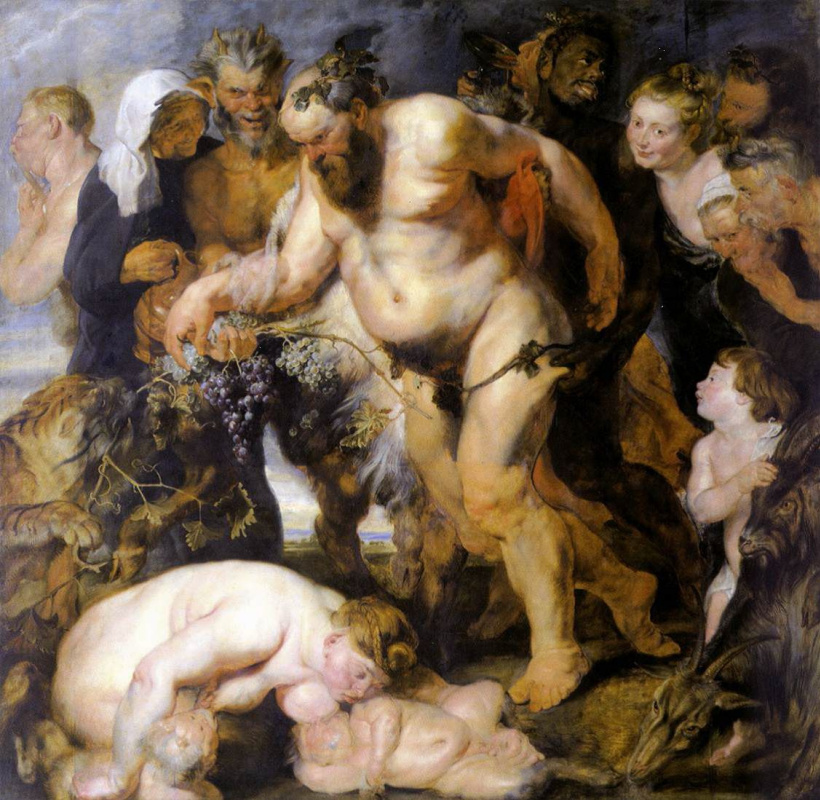 Peter Paul Rubens. Drunken Silenus