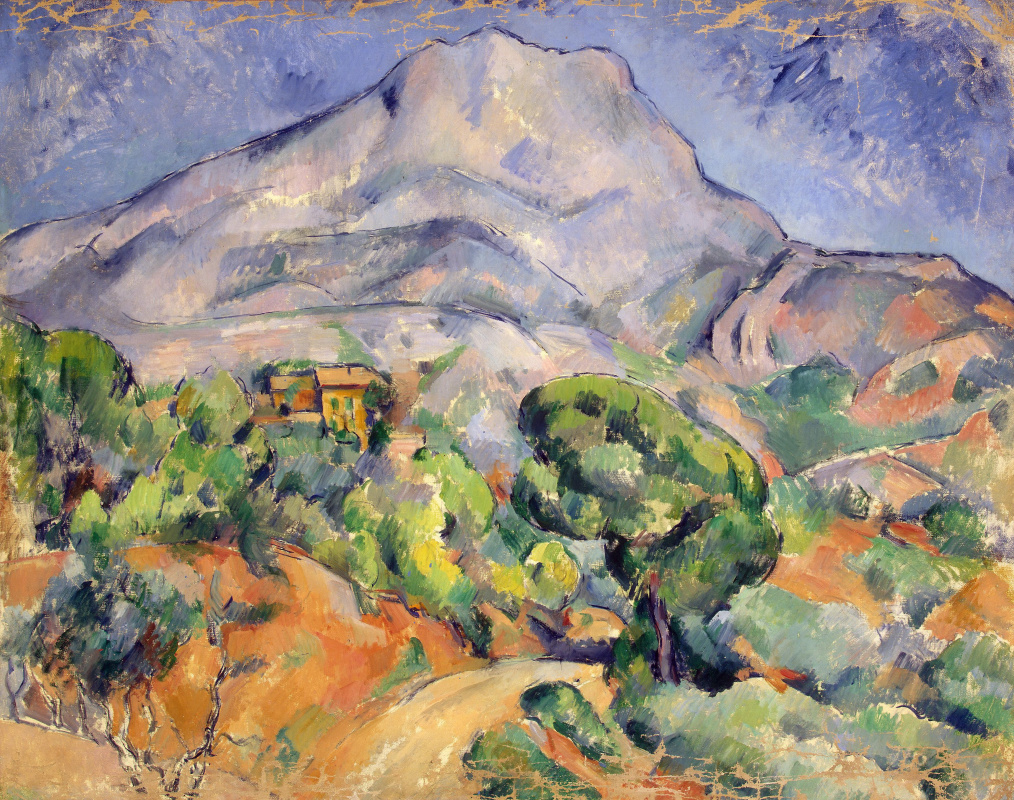 Paul Cezanne. Road at the mount of St. Victoria (Sainte Victoire)