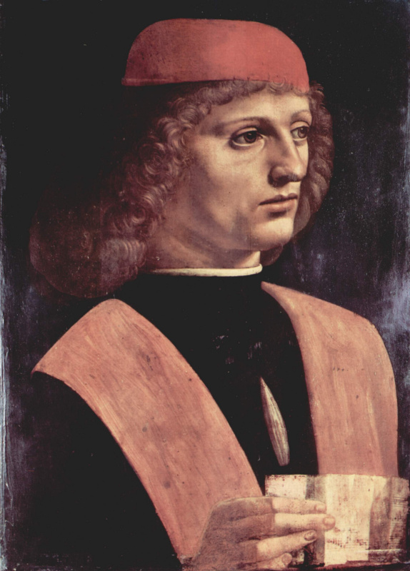 Леонардо да Винчи. Портрет музыканта