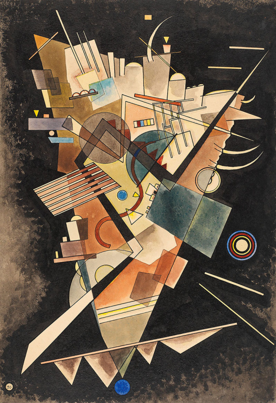 Wassily Kandinsky. Heavy Floating