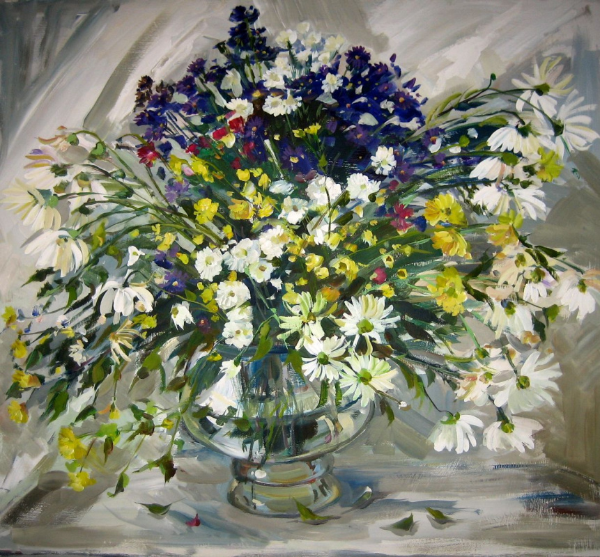 Alina Alexandrovna Stepura. "Big bouquet"