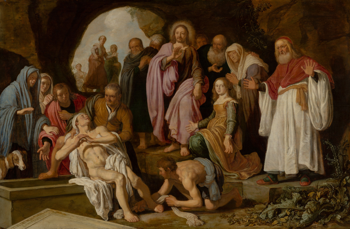 Peter Peters Lastman. The Raising of Lazarus